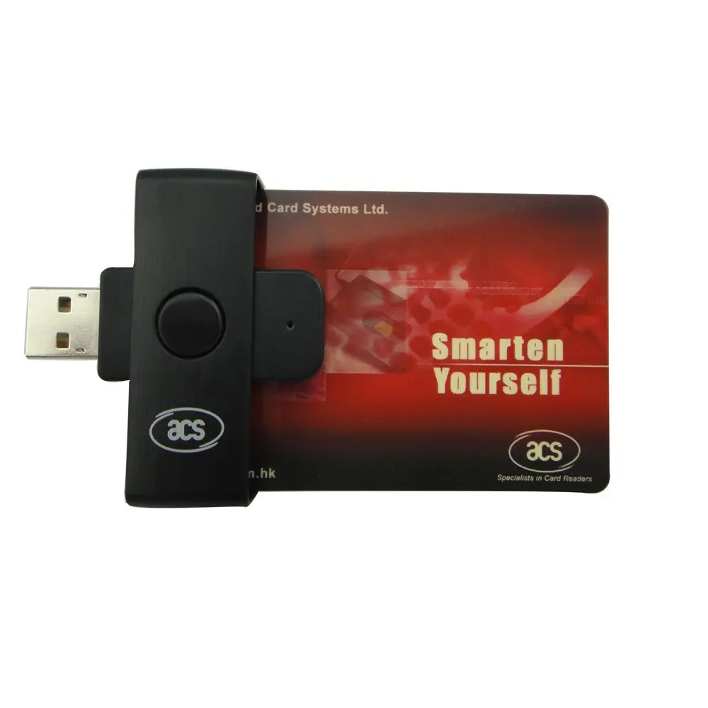 Портативный Smart Card Reader USB ACR38U-N1 CAC общего доступа писатель ID СКМ раза