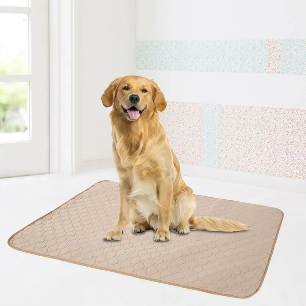 beige Моющиеся мочалки пеленки для собак для домашних животных для кошек горшок для щенка тренировочные подушечки, многоразовые подушечки для дивана матраса Защитная крышка - Цвет: beige