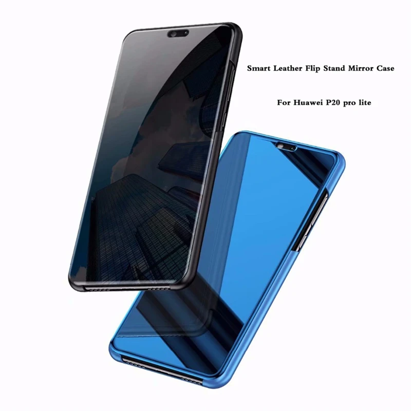 Умный зеркальный чехол для Xiaomi Pocophone F1 Mi A2 Lite A1 6 8 SE Redmi 5 Plus S2 Note 3 Pro 5A Prime 4 4X