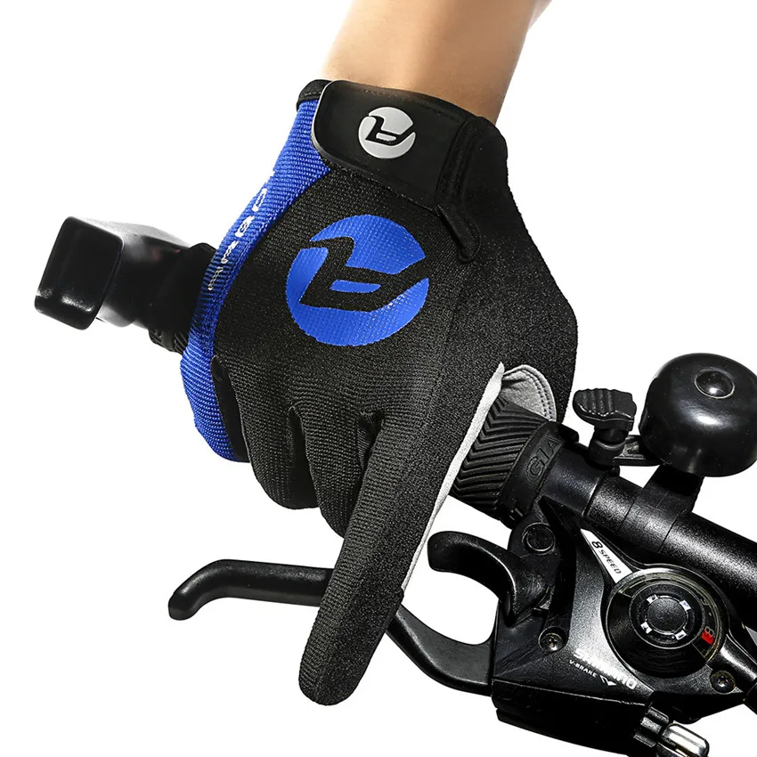 Мужские Женские велосипедные перчатки с полным пальцем, велосипедные перчатки с сенсорным экраном, противоударные автомобильные перчатки с длинным циклом, спортивные дышащие перчатки