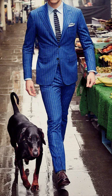 Hommes-Chalk-Stripe-Costume-Fait-Sur-Commande-Bleu-Royal-Hommes-Ray-Costume-sur-mesure-Unique-Poitrine (1)