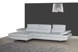 Натуральная кожа диван в разрезе, гостиная диван углу дома мебель диван L формы функциональной 3 спинки ножки из нержавеющей стали
