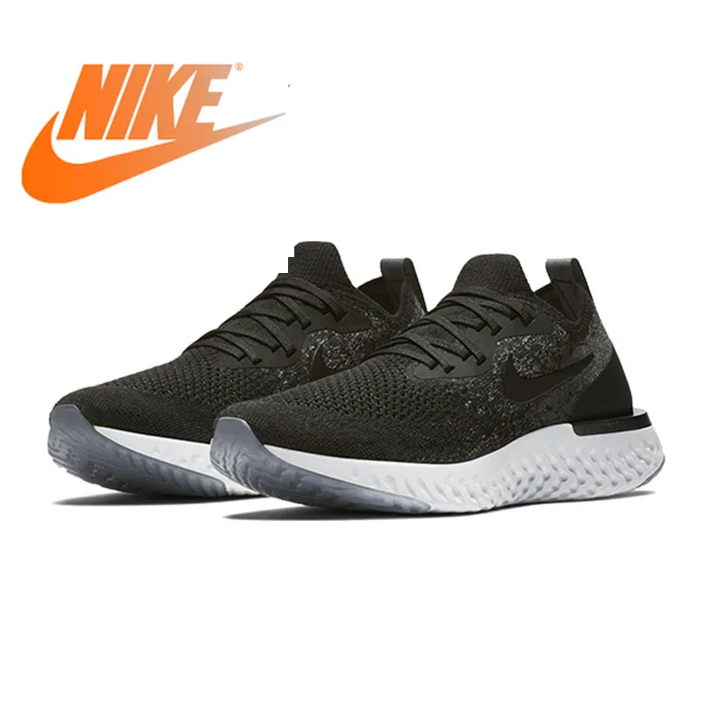 

Original Authentic Nike Epic React Flyknit Men's Running Shoes Outdoor Sports Shoes Jogging Comfortable High Quality AQ0067-001