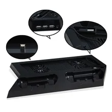 Многофункциональный usb-концентратор Вентилятор охлаждения Зарядное устройство Подставка для PS4 консоли и контроллер