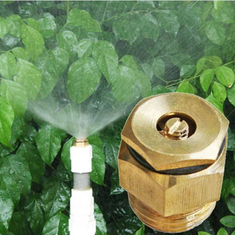 

Water Spray Nozzle Garden Sprinkler DIY Micro Drip Irrigation Plant Self Garden Atomization Nozzle Water Control Sprayer