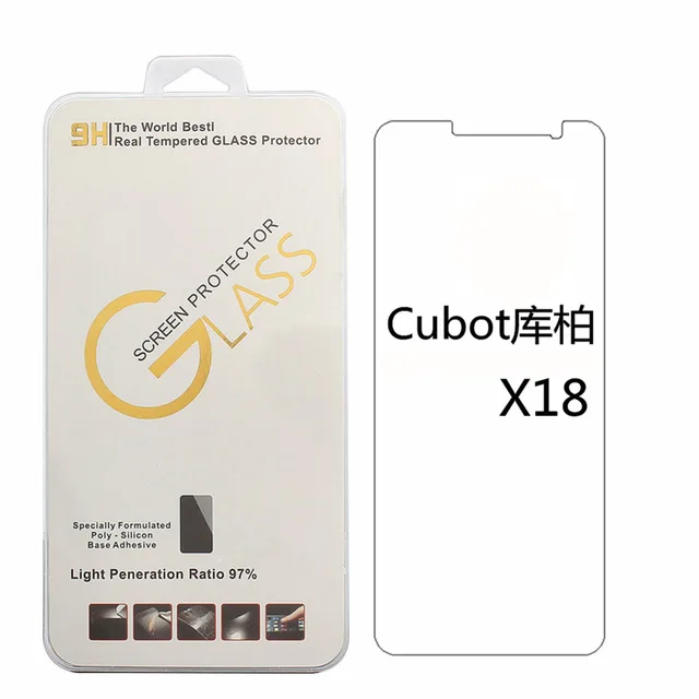 Новая версия для Cubot X18 высокое качество Закаленное стекло Защитная пленка