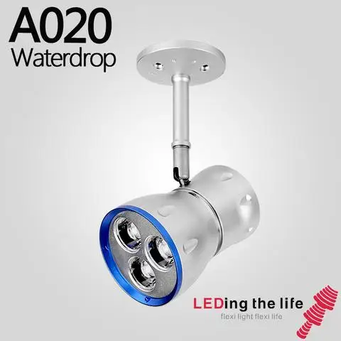 Cree Cob Led Ceiling Mounted Spotlight Aluminium Lamp Focusable