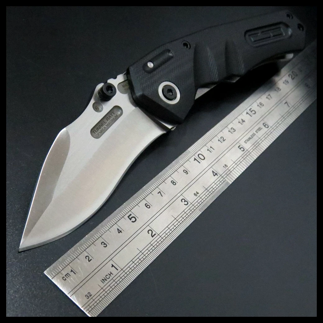 

ZZSQ TUNNEL RAT GFMIS MAGNUM Revol-GB Folding Knife G10 Griff Messer 9CR18MOV Blade Steel Outdoor Hunting Camping Knife