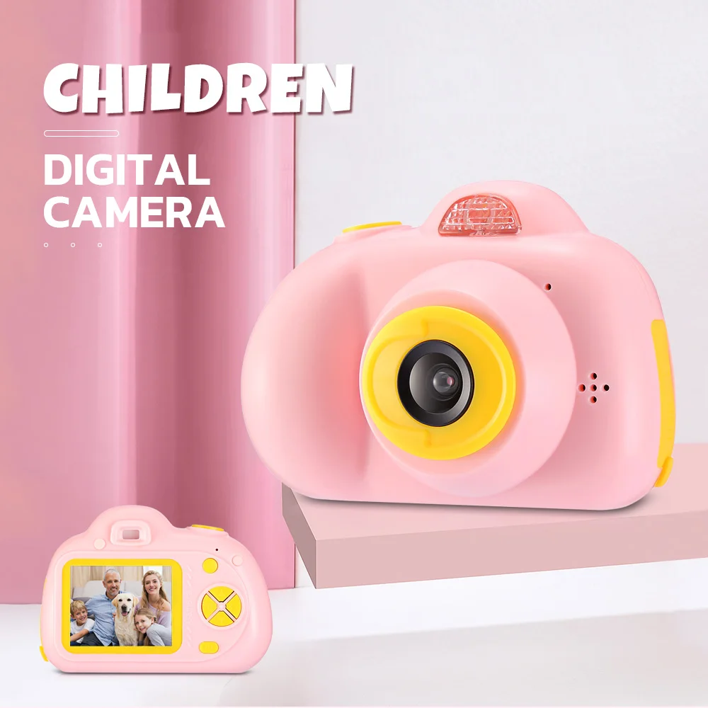 Детская Цифровая камера 1080 P изображение Встроенный 6 режимов таймизированная функция съемки 5 фоторамки игрушечные камеры