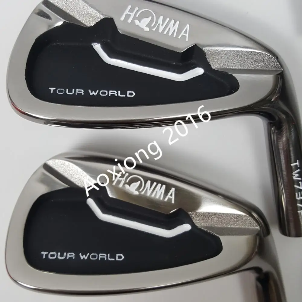 Утюги для гольфа HONMA Tour World TW737p iron group 4-11 S(9 шт.) черная голова стальной вал