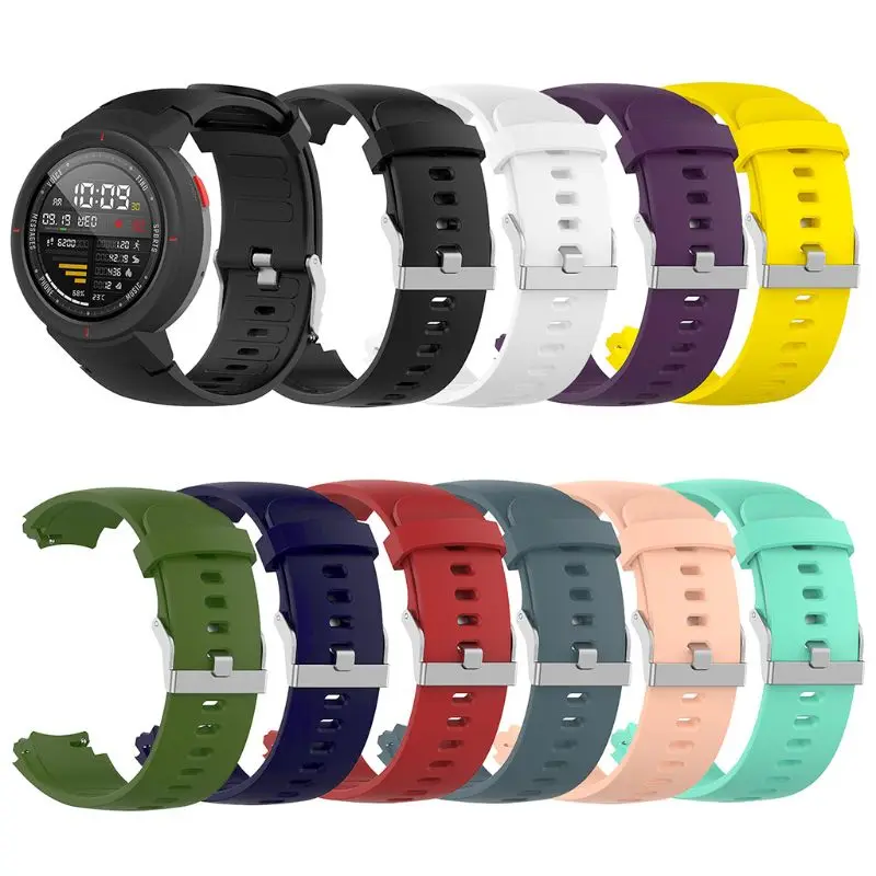 

Wrist Band Strap Watchband TPU Adjustable Bracelet Sports Replacement for Huami Amazfit Verge