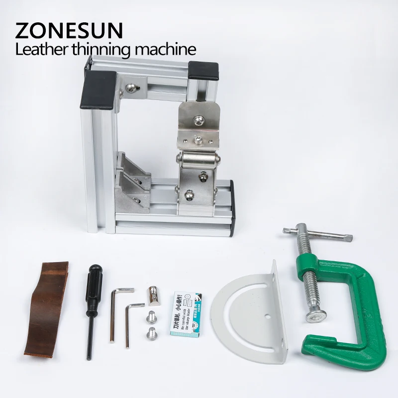 ZONESUN инструмент для очистки кожи быстрая самодельная лопатка машина разделитель