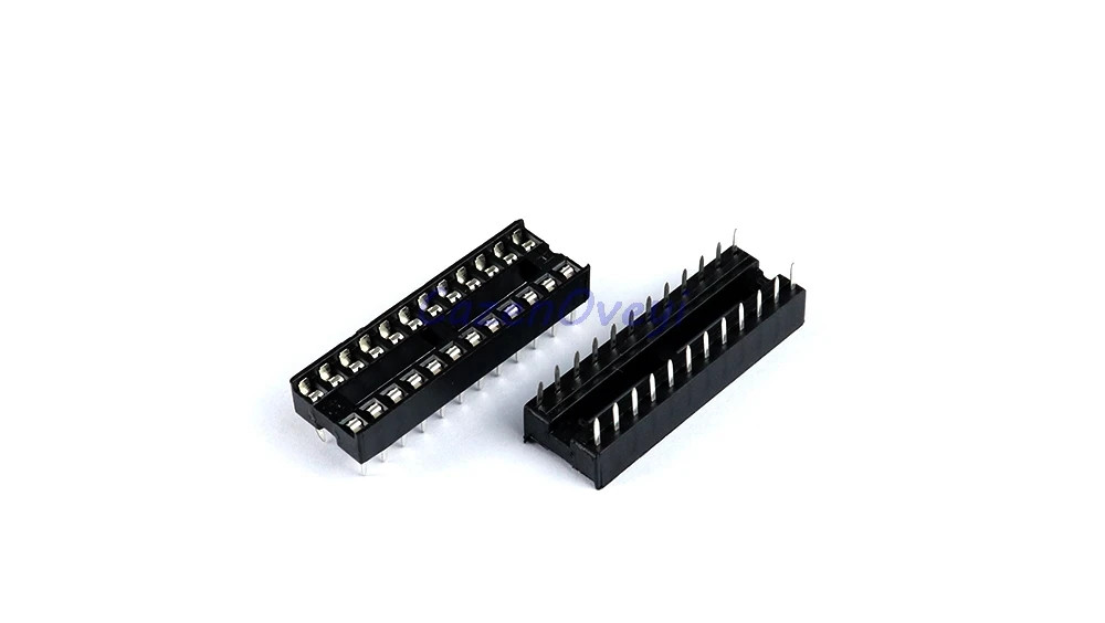 

10pcs/lot DIP-28 28pin pins DIP DIP28 IC Sockets Adaptor Solder Type Socket Narrow