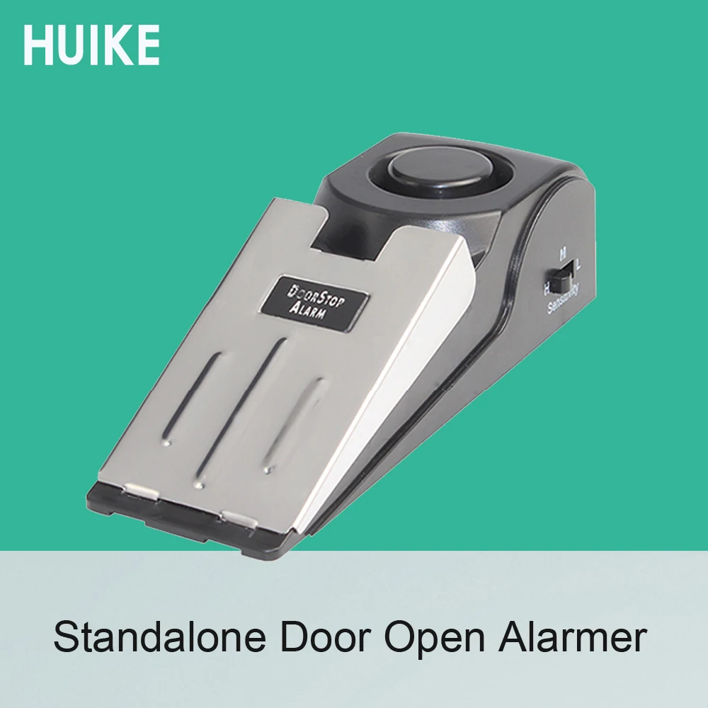 

1 PCS Personal Safe Protection Standalone Door Open Alarm 120DB Use Battery Hotel House Anti theft Door Stop