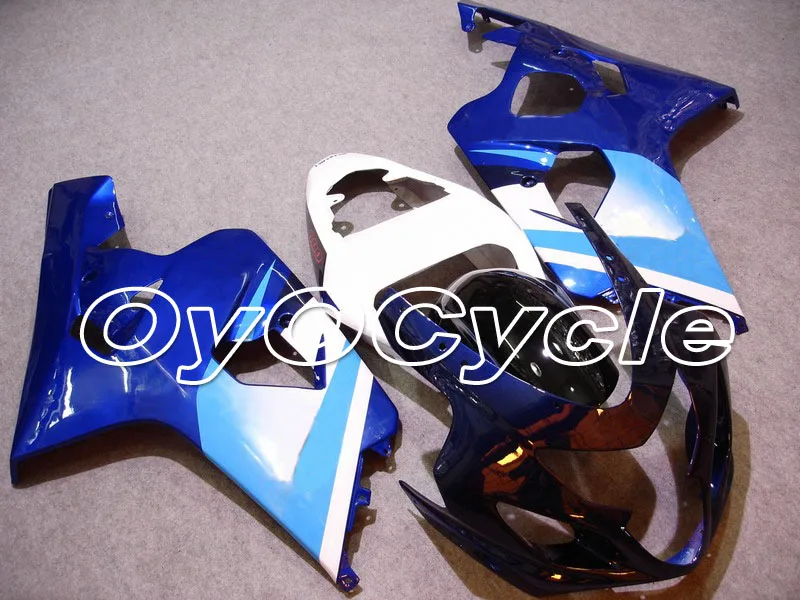 

For Suzuki 04-05 GSXR600 GSXR750 K4 GSXR 600 750 Injection Motorcycle ABS Fairing Bodywork Kit 2004 2005 Blue White