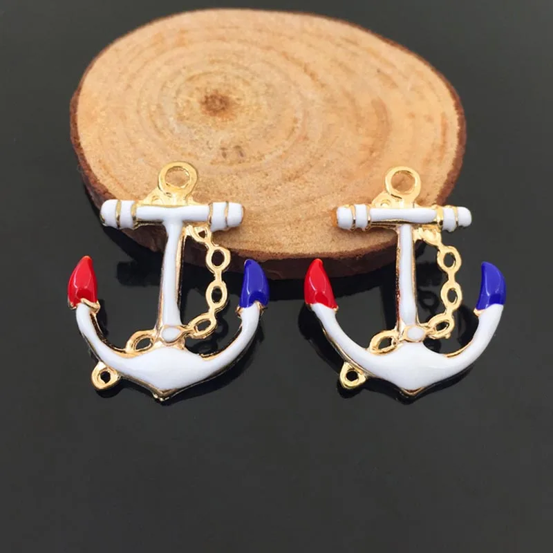 

New 30Pcs Drop oil Umbrella Alloy Buttons/Buckles DIY Bracelet Necklace Pendant for DIY Hair accessories