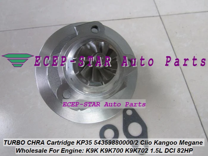 Turbo Cartridge CHRA KP35 54359880000 54359880002 For NISSAN Almera For Renault Clio Kangoo Megane K9K K9K702 1.5L (5)