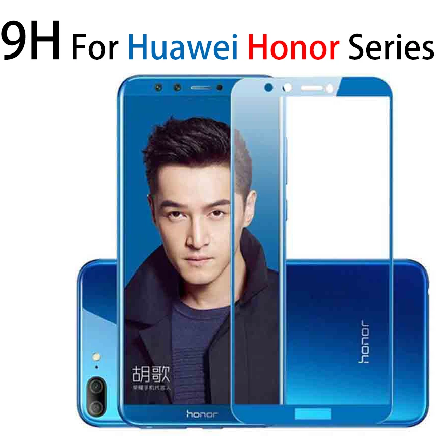 9 H протектор экрана дисплея для huawei honor 20 pro 8 10 lite HD full 360 закаленное стекло huawe