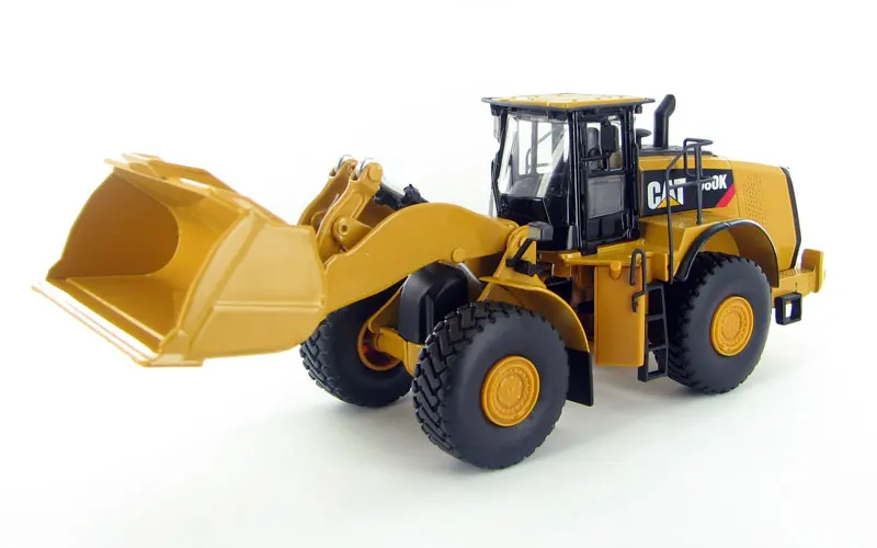 Литая Игрушечная модель Norscot 1:50 Caterpillar CAT 980K колесный погрузчик 55289 для мальчика