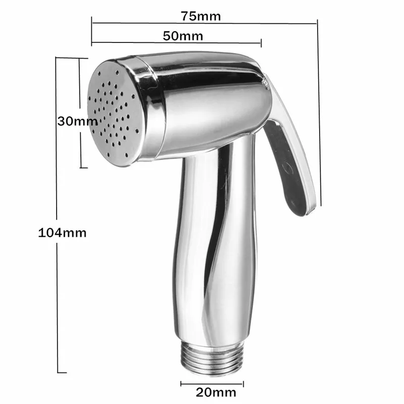 ABS ручной Ванная комната Туалет Биде Спрей насадка для душа воды сопла распылитель тела попа Чистый инструмент Ванная Комната Приспособление