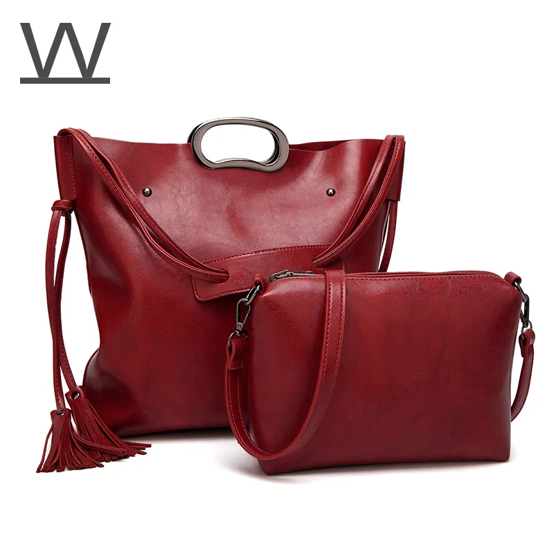 Small handbag with V logo shoulder bag