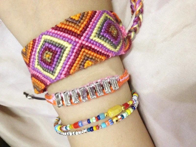 Reikinn-Lucky-Stone-Simple-Bracelet-3mm-Beads-Adjustable-Bracelet-Africa-Trade-Beewax-Beaded-Bohemia-Bracelets-Unisex (7)