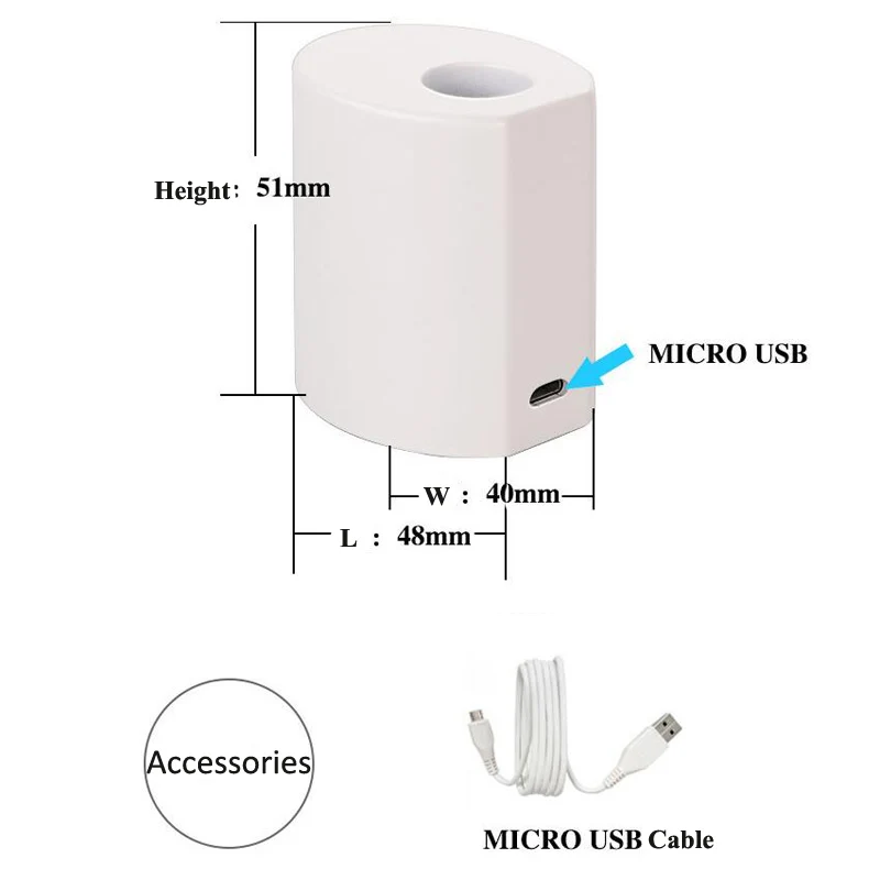 1 шт. настольное зарядное устройство для IQOS 2,4 Plus зарядное устройство черный белый цвет