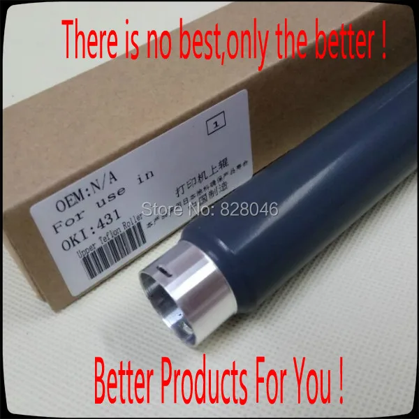 Верхний фьюзерный ролик для Oki B512 B411 B412 B431 B432 MB461 MB471 MB472 MB491 верхнего ролика 411 412 431