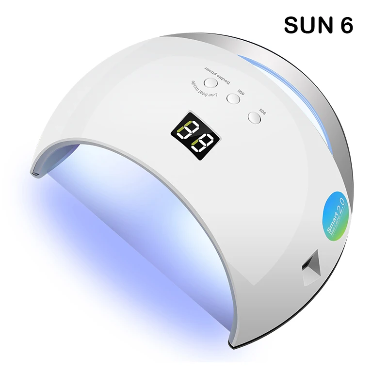

HCB 48W SUN6 UV Led Lamp Portable High Quality Nail Dryer With Sensor and LCD Display Curing UV Nail Gel Nail Art Tools