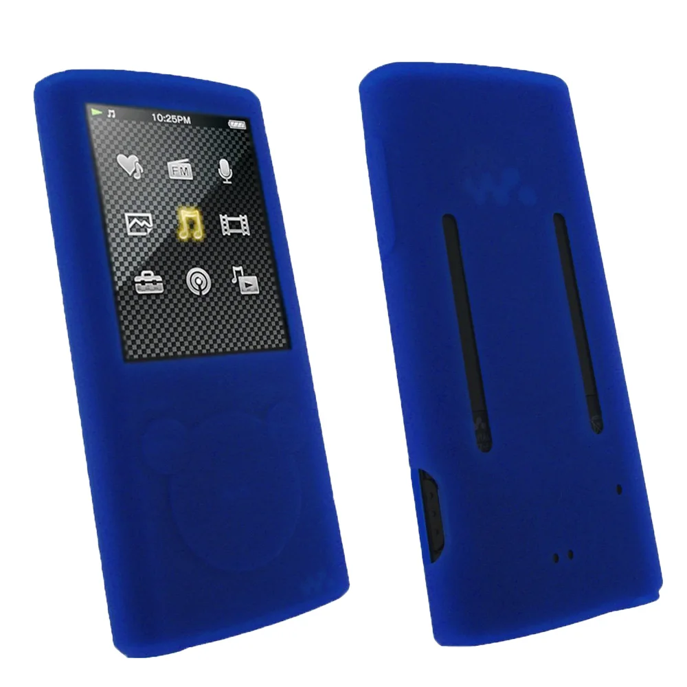 Для «Sony Walkman NWZ» E353 E354 E453 E454 E455 E450 серии чехол крышка силиконовый резиновый гелевый кожаный чехол-бампер чехол s mp3 плеер, объемом памяти 32 Гб или 64 ГБ для защиты