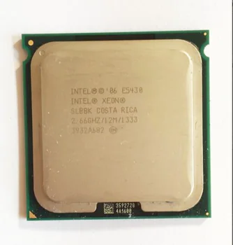 

XEON E5430 CPU 2.66GHz /LGA771/L2 Cache 12MB/Quad-Core/FSB 1333MHz/45nm/ Processor close to q9650 work on 775 socket mainboard
