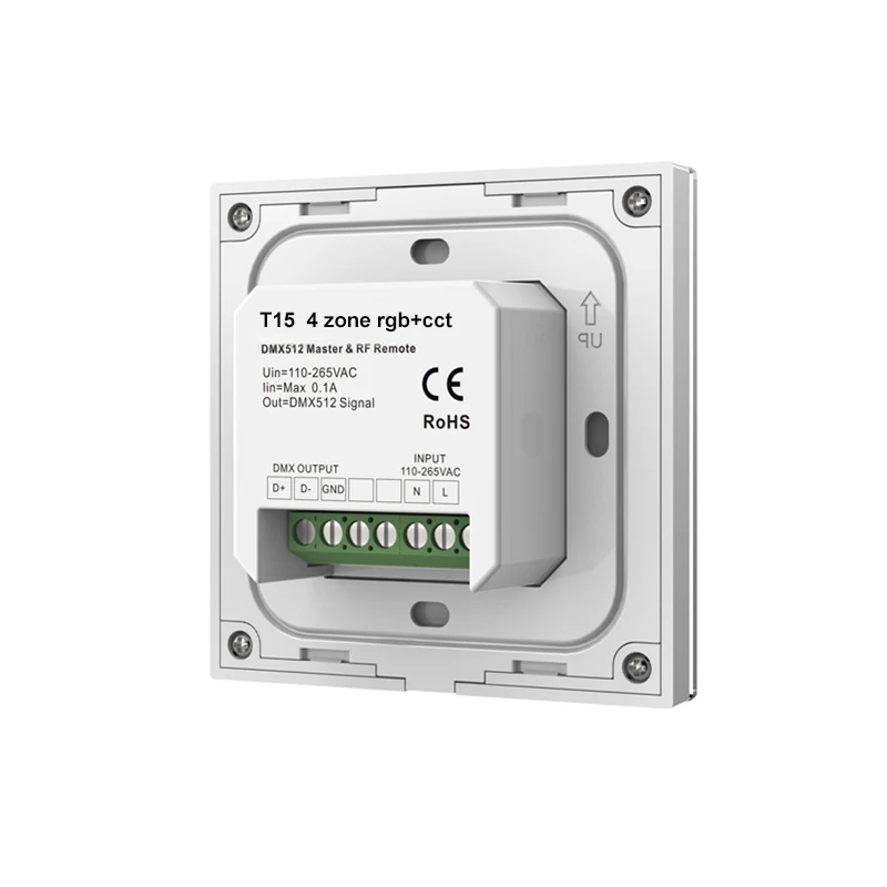 Светодиодная лента RGBCCT настенная сенсорная панель DMX Master 2 4 ГГц RF Беспроводное