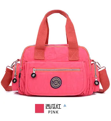 Женская сумка через плечо, Повседневная Водонепроницаемая нейлоновая сумка, сумка-мессенджер на плечо, летние пляжные сумки, женская сумка - Цвет: 2