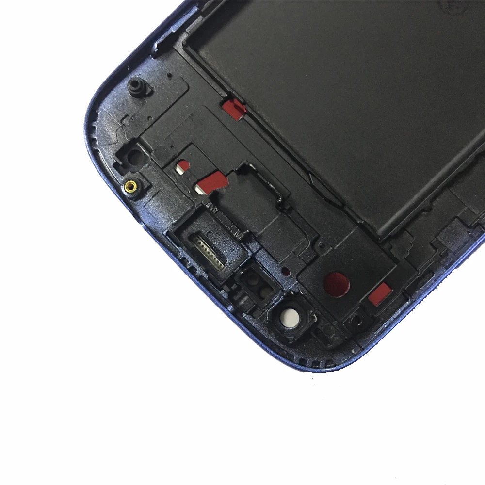 ЖК-дисплей для samsung Galaxy S3 i9300 кодирующий преобразователь сенсорного экрана в сборе с рамкой S3 i9300 i9300i i9301 i9305 i535 ЖК-дисплей Дисплей