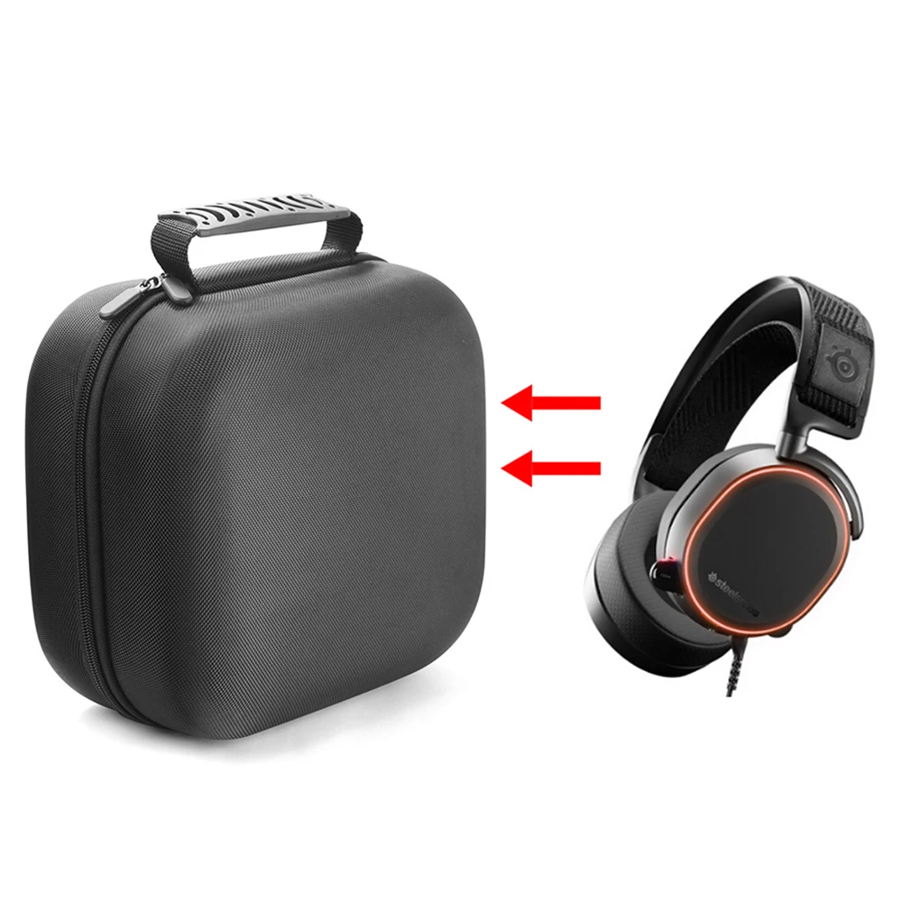 

Newest EVA Hard Travel Carrying Portable Storage Cover Bag Case for SteelSeries Arctis Pro Gaming Headphones Headset