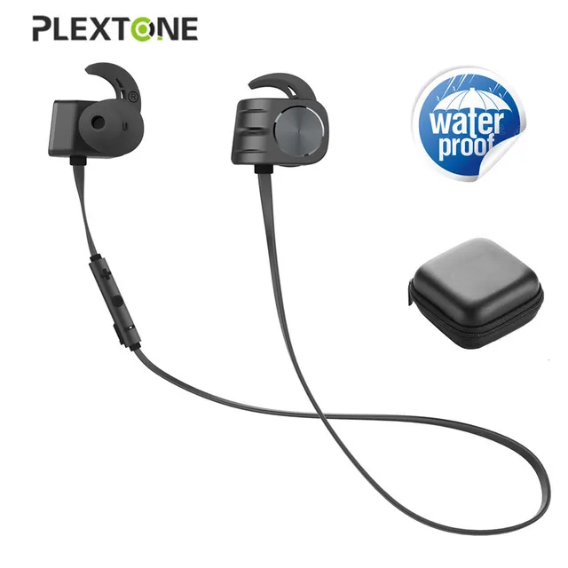 Plextone Bx338 Waterproof Wireless Bluetooth Headset Bass Stereo