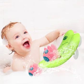 

Baby Bath Toys Water Leaves Water Spray Animal Soft Rubber Toys Suction Kids Gift