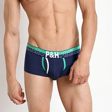 Спортивная мода u-мешок Хлопок Стрейч Нижнее белье для мужчин мужское нижнее белье оптом