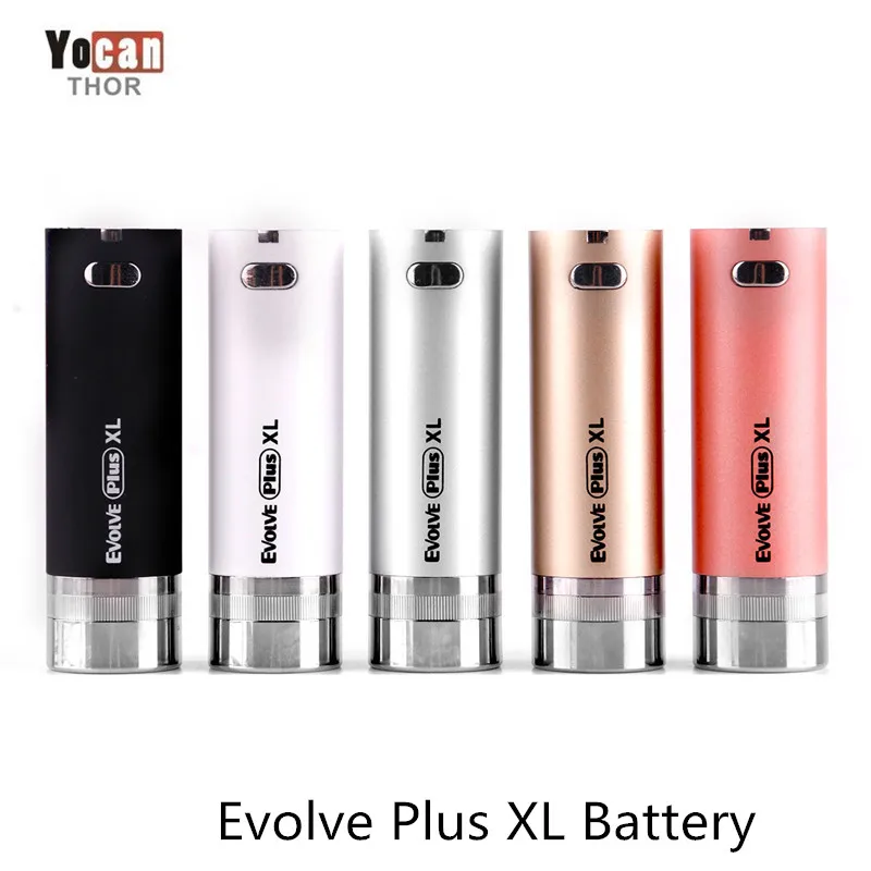 Оригинальный Yocan Evolve Plus батарея XL 1400 mAh Dab Vape ручка комплект со встроенным силиконовым стержнем v Аккумулятор для вейп-ручек