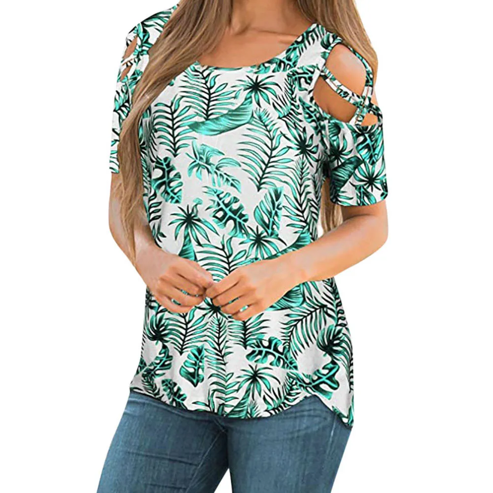 Женский топ с принтом коротким рукавом футболка blusas футболки для женщин 2018
