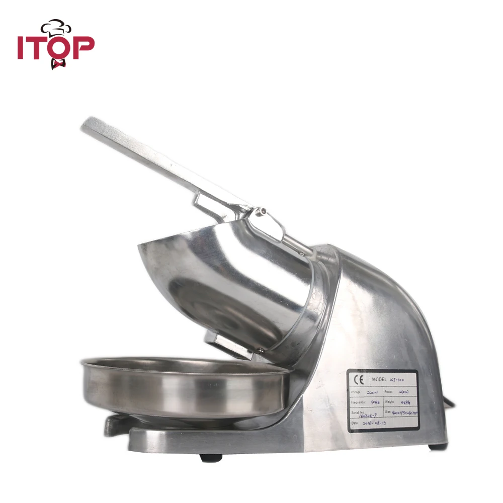 

ITOP Electric Ice Crushers Shavers Machine Commercial Smoothie Cocktail Maker Food Processors EU/US/UK Plug