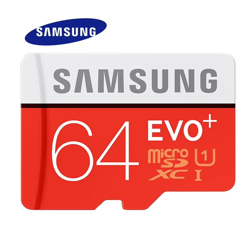 

SAMSUNG Memory Card 32GB 64GB SDHC SDXC Micro SD Grade EVO+ EVO Plus Class 10 C10 UHS TF Trans Flash Microsd