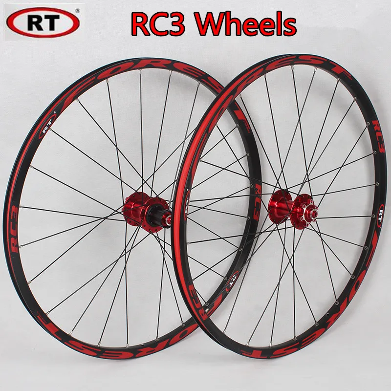 Sale RT RC3 Mountain Bike Bicycle front 2 rear 4 sealed bearing aluminum alloy rim multicolor wheels 0