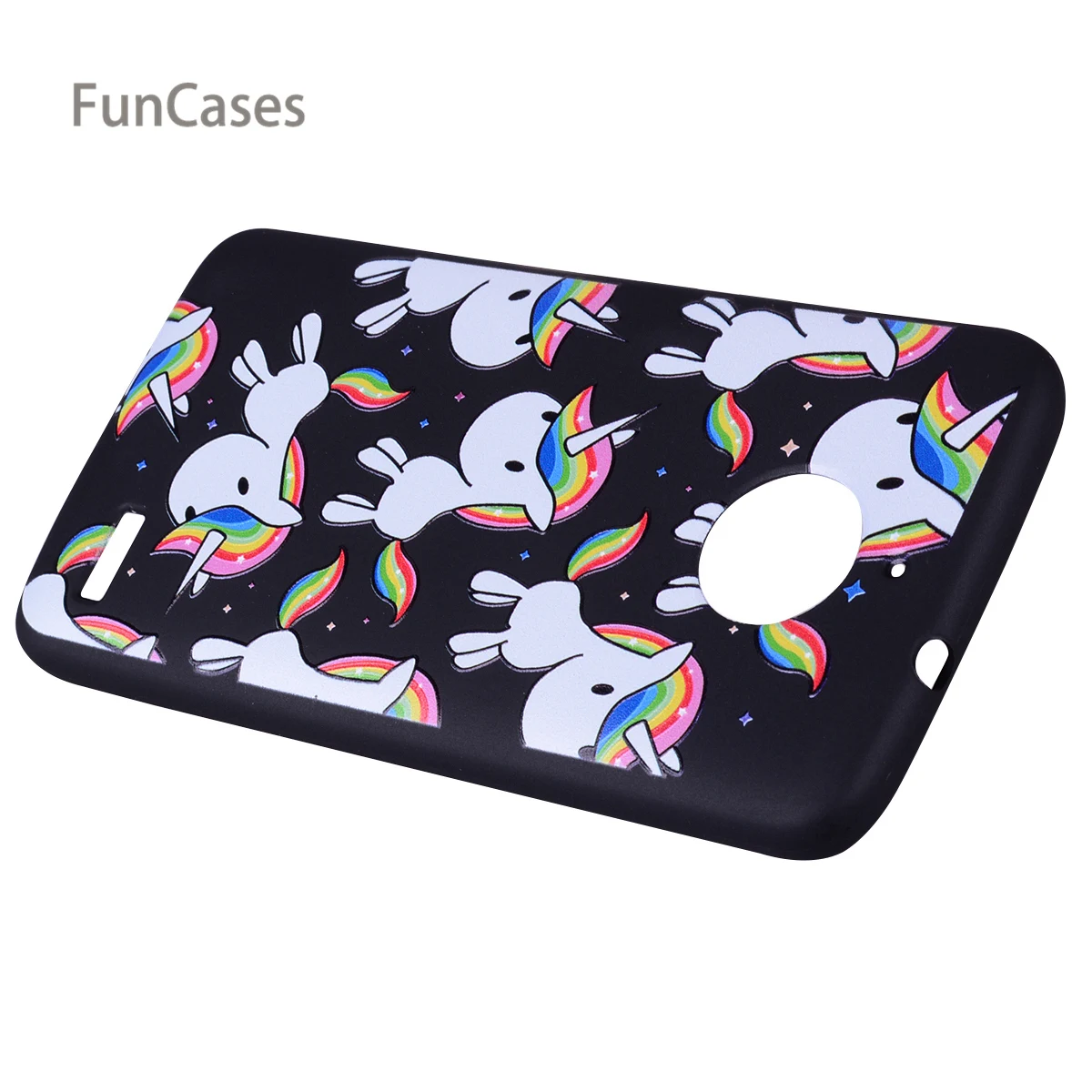 Unicorn Relief Case sFor Carcasa Moto E4 European Version