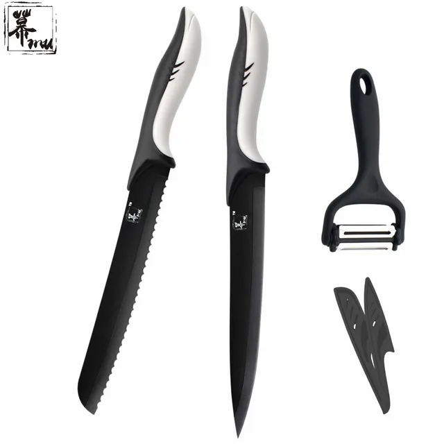 Hadiah Terbaik Mu Merek Stainless Steel Pisau 3 Pcs Memasak Tools 8 Hadiah Terbaik Mu Merek Stainless Steel Pisau 3 Pcs Memasak Tools 8 Inch Roti Dan