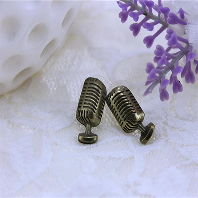 2015 Бесплатная доставка Мини Ретро цвет Женская фотография|microphone headset with speaker|earrings