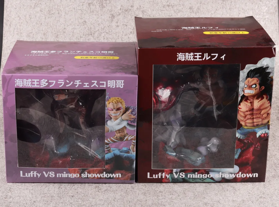 Once Piece caliente 19 см Monkey D. Luffyde vs PVC figura modelo juguetes Luffy batalla Ver figutas дропшиппинг.|Статуэтки и