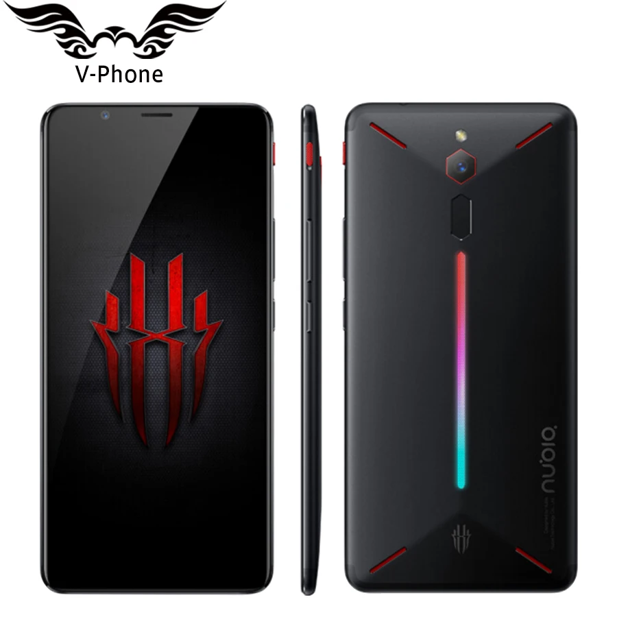 Новый оригинальный zte Nubia Red Magic 4G LTE мобильный телефон ГБ 6 4G B Snapdragon 835 6 "Восьмиядерный полный экран отпечатков пальцев Android 8,1