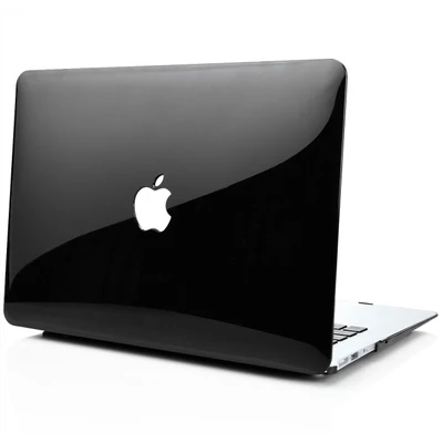 Transparent Crystal laptop case For Apple macbook Air Pro Retina 11 12 13 15+Transparent Soft Silicone Keyboard +Sreen Protector