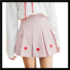 Women-Pleated-Skirt-Lolita-Harajuku-Kawaii-Sweet-Embroidery-Skirts-Mini-Cute-School-Uniforms-Saia-Faldas-Ladies